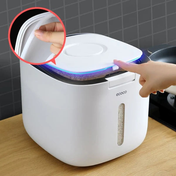 Recipiente Porta-Mantimentos com Tampa Automática KBN