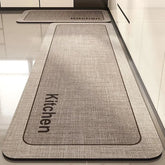 Tapete Para Cozinha Absorvente Antiderrapante Modelo Kitchen KBN
