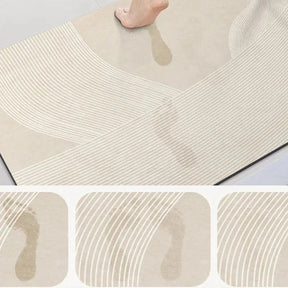Tapete Para Banheiro e Lavabo Minimalista Moderno KBN