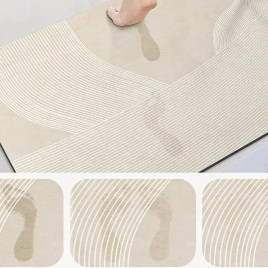 Tapete Para Banheiro e Lavabo Minimalista Moderno KBN