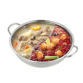 Panela de Inox KBN com Divisória - DuoPan