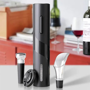 Abridor de Vinho Elétrico Recarregável com Design Sofisticado KBN