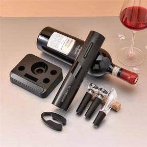 Abridor de Vinho Elétrico Recarregável com Design Sofisticado KBN