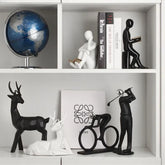 Aparador de Livros em Cerâmica Decorativo para Escritório e Estante KBN