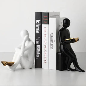 Aparador de Livros em Cerâmica Decorativo para Escritório e Estante KBN