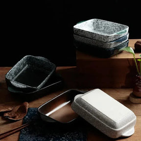 Assadeira de Cerâmica Japonesa para Forno, Mesa e Servir KBN