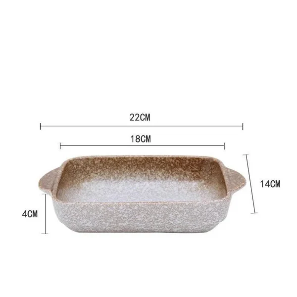 Assadeira de Cerâmica Japonesa para Forno, Mesa e Servir KBN