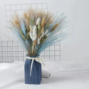 Buquê de Capim dos Pampas Natural para Decoração de Ambientes KBN