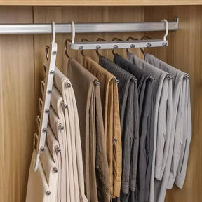 Cabide Organizador de Calças 6 em 1 para Guarda-Roupa KBN