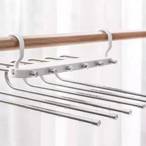 Cabide Organizador de Calças 6 em 1 para Guarda-Roupa KBN