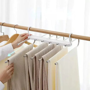 Cabide Organizador de Calças 6 em 1 para Guarda-Roupa KBN