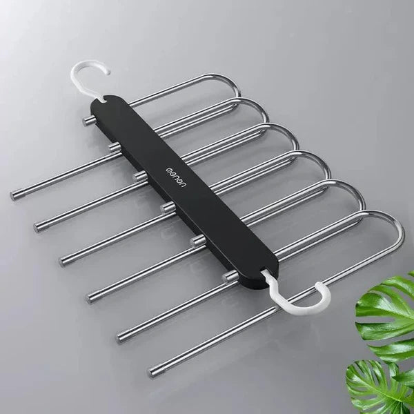 Cabide Organizador de Calças 6 em 1 para Guarda-Roupa KBN