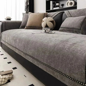 Capa de Sofá Chenille Antiderrapante Pet Friendly para Sala KBN