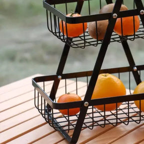 Cesta de Fruta 2 Andares Fruteira de Mesa KBN