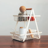 Cesta de Fruta 2 Andares Fruteira de Mesa KBN