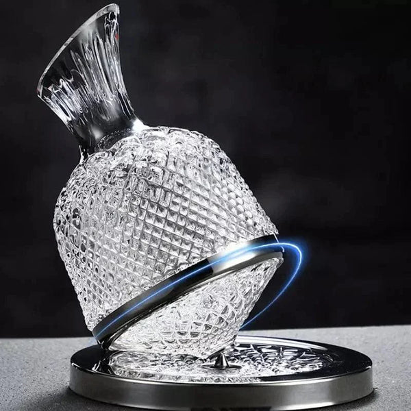 Decanter de Vinho de Vidro Cristal 1500ml para Aeração KBN