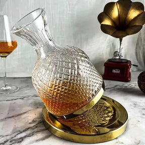 Decanter de Vinho de Vidro Cristal 1500ml para Aeração KBN