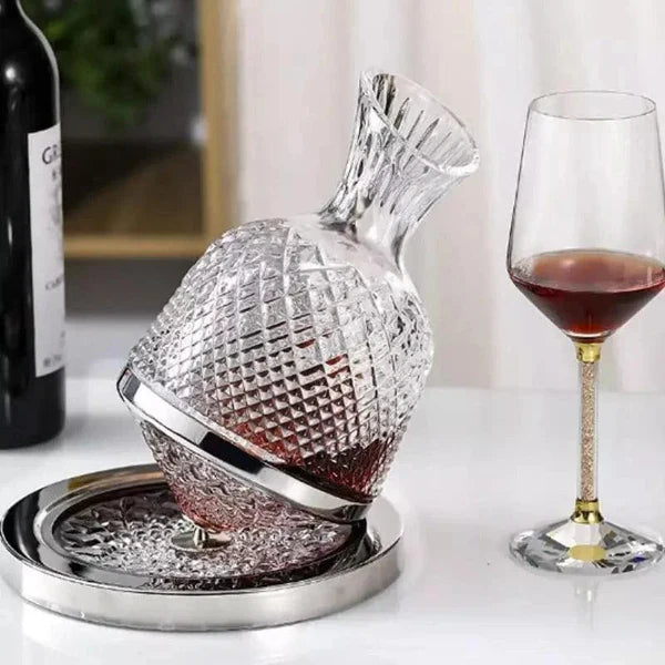 Decanter de Vinho de Vidro Cristal 1500ml para Aeração KBN
