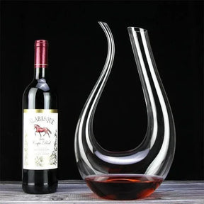 Decanter de Vinho de Vidro em Formato de Cisne 1500ml KBN