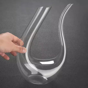 Decanter de Vinho de Vidro em Formato de Cisne 1500ml KBN