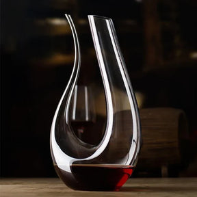 Decanter de Vinho de Vidro em Formato de Cisne 1500ml KBN