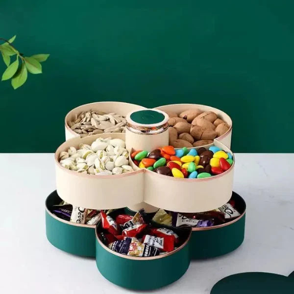 Organizador Giratório para Alimentos e Doces com Tampa Hermética KBN