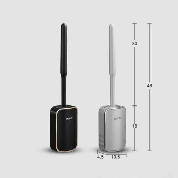 Escova Sanitária de Silicone com Suporte para Banheiro KBN