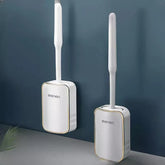 Escova Sanitária de Silicone com Suporte para Banheiro KBN