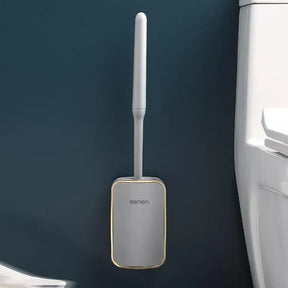 Escova Sanitária de Silicone com Suporte para Banheiro KBN