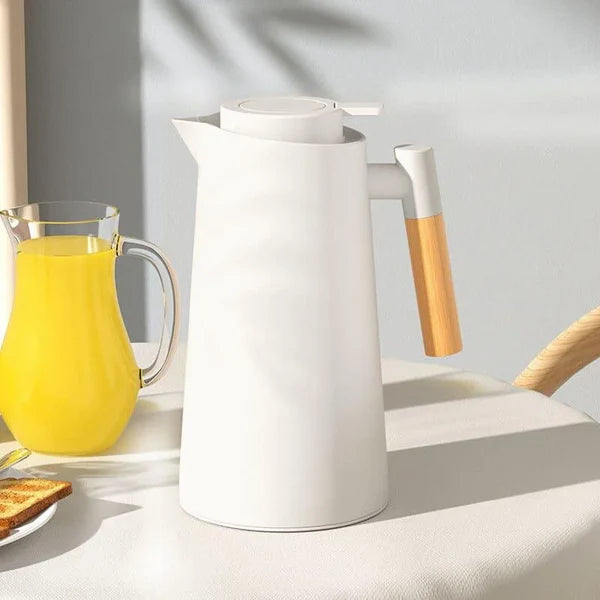 Garrafa Térmica para Café Vidro Borossilicato 1L para Bebidas Quentes KBN
