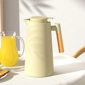 Garrafa Térmica para Café Vidro Borossilicato 1L para Bebidas Quentes KBN
