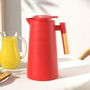 Garrafa Térmica para Café Vidro Borossilicato 1L para Bebidas Quentes KBN