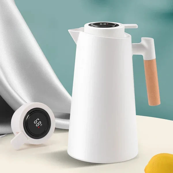 Garrafa Térmica com Termômetro Digital para Café e Chá KBN