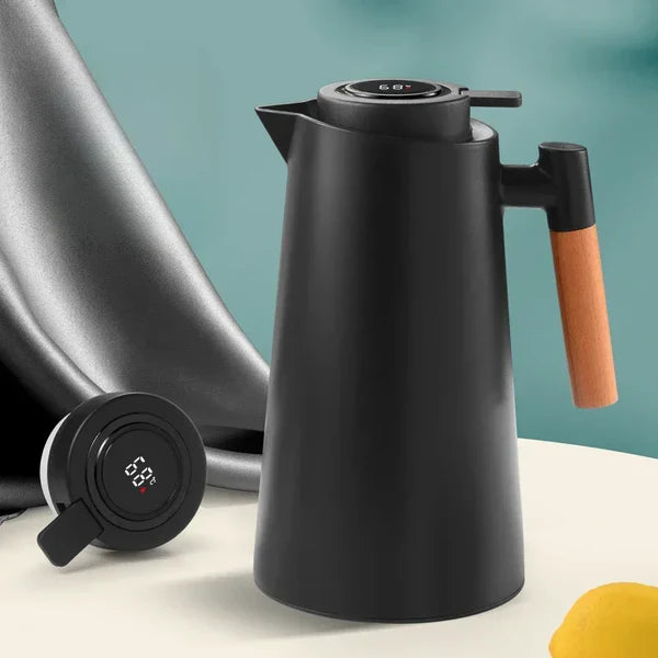 Garrafa Térmica com Termômetro Digital para Café e Chá KBN