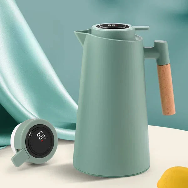 Garrafa Térmica com Termômetro Digital para Café e Chá KBN