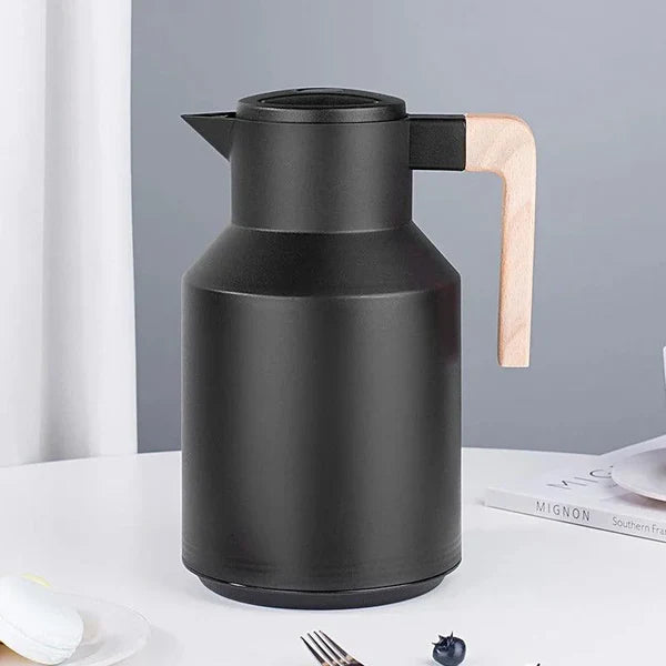 Garrafa Térmica de Inox para Café e Chá com Forro de Vidro KBN