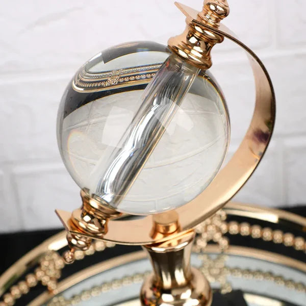 Globo de Cristal Europeu Decorativo para Escritório e Sala KBN
