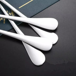 Kit Utensílios de Cozinha 6 Peças Inox Dourado KBN WoodTouch
