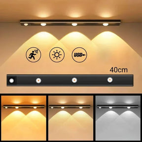 Luminária LED Magnética com Sensor de Movimento e Bateria KBN