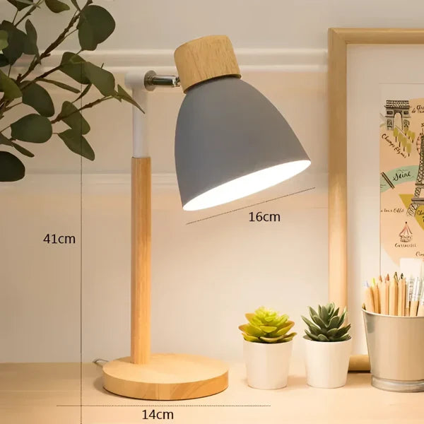 Luminária de Mesa Led com Cabeça Giratória para Quarto e Sala KBN