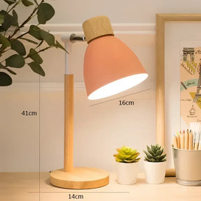 Luminária de Mesa Led com Cabeça Giratória para Quarto e Sala KBN