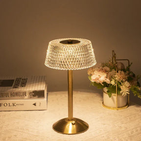Luminária LED Europeia com Dimer USB para Quarto e Bar KBN