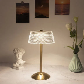 Luminária LED Europeia com Dimer USB para Quarto e Bar KBN
