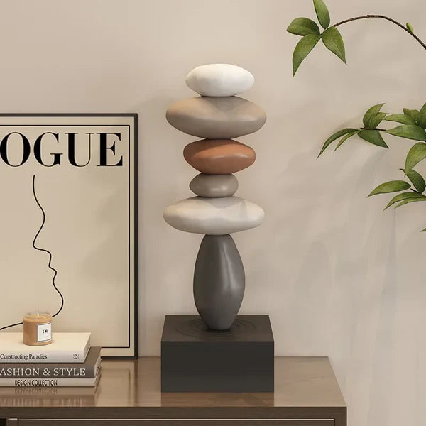 Miniaturas Decorativas em Resina para Escritório e Sala Estilo Moderno KBN