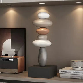 Miniaturas Decorativas em Resina para Escritório e Sala Estilo Moderno KBN