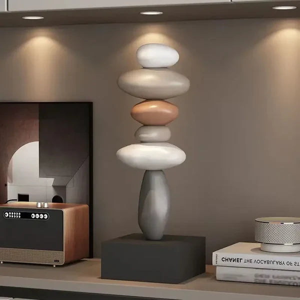 Miniaturas Decorativas em Resina para Escritório e Sala Estilo Moderno KBN