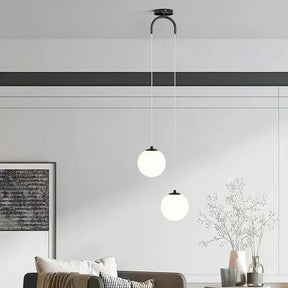 Lustre Pendente de Vidro com LED para Sala e Quarto KBN