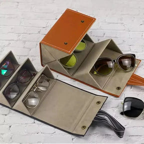 Organizador Porta Óculos com 6 Divisórias e Interior Acolchoado KBN