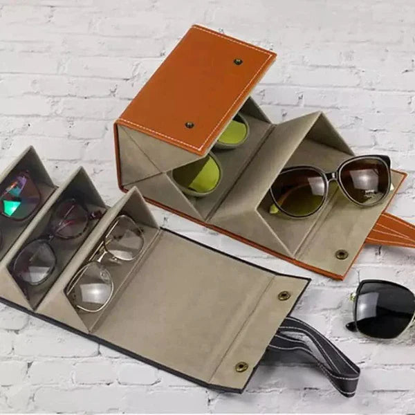 Organizador Porta Óculos com 6 Divisórias e Interior Acolchoado KBN