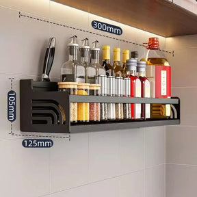 Prateleira Multifuncional para Cozinha em Aço Inox KBN